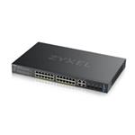 ZYXEL GS2220-28,HP24port Gb L2 Switch,1 GbE Uplink, PoE GS2220-28HP-EU0101F