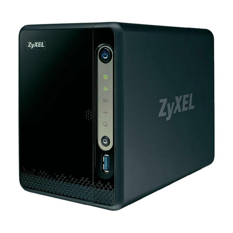 Zyxel NAS326 - Osobní cloudové úložné zařízení - 2 zásuvky - SATA 3Gb/s - RAID 0, 1, JBOD - RAM 512 NAS326-EU0101F
