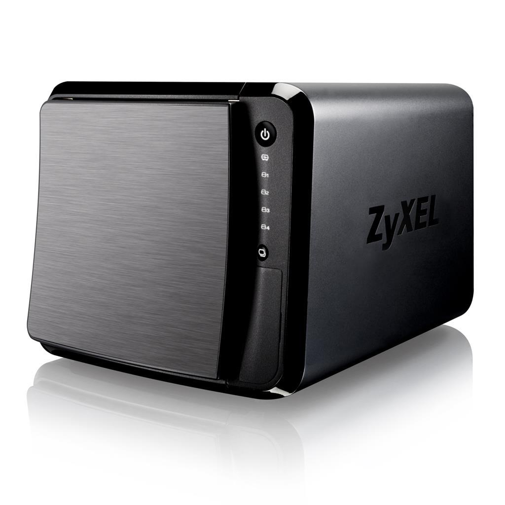 Zyxel NAS542 - Osobní cloudové úložné zařízení - 4 zásuvky - SATA 3Gb/s - RAID 0, 1, 5, 6, 10, JBOD NAS542-EU0101F