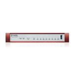 Zyxel USG FLEX100 H Series, 8 Gigabit user-definable ports, 1*USB (device only) USGFLEX100H-EU0101F