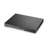 Zyxel XGS1930-28HP, 28 Port Smart Managed PoE Switch, 24x Gigabit PoE and 4x 10G SFP+, hybird mode, XGS1930-28HP-EU0101F