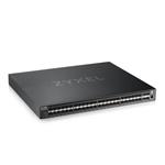Zyxel XGS4600-52F L3 Managed Switch, 48 port Gig SFP, 4 dual pers. and 4x 10G SFP+, dual PSU XGS4600-52F-ZZ0101F